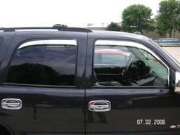 GMC Yukon Putco Element Chrome Window Visors - 480016