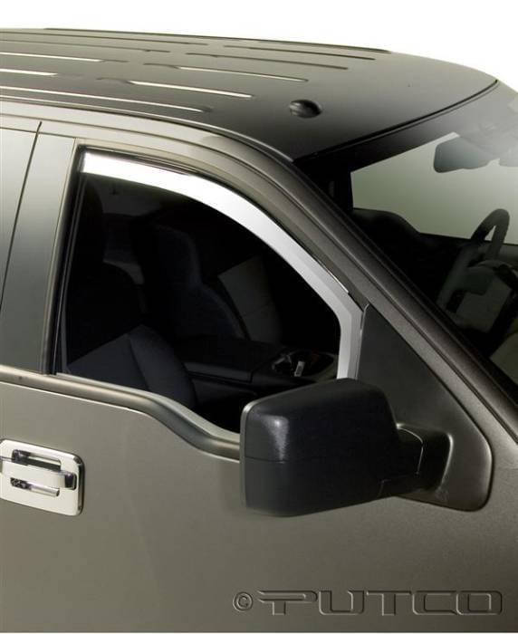 Lincoln Mark Putco Element Chrome Window Visors - 480018