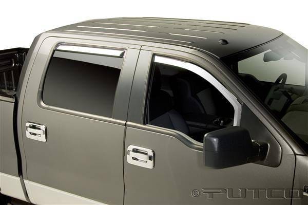 Lincoln Mark Putco Element Chrome Window Visors - 480019