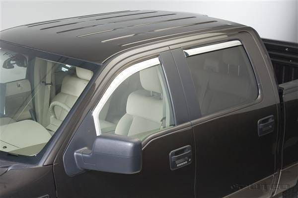 Lincoln Mark Putco Element Chrome Window Visors - 480019 thumbnail 2