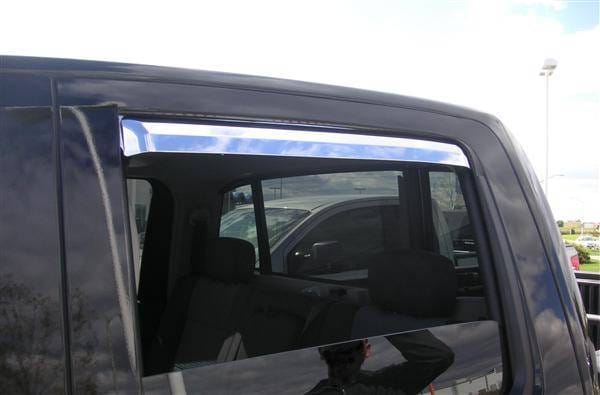 Nissan Titan Putco Element Chrome Window Visors - 480024