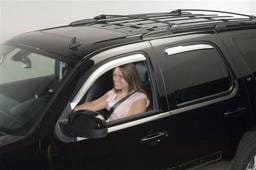 GMC Yukon Putco Element Chrome Window Visors - 480033