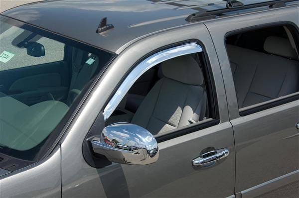 Chevrolet Suburban Putco Element Chrome Window Visors - 480034 thumbnail 2