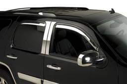GMC Sierra Putco Element Chrome Window Visors - 480058