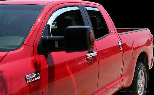 Toyota Tundra Putco Element Chrome Window Visors - 480061 thumbnail 2