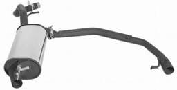 Audi A3 Remus PowerSound Main Silencer - Left & Right with Valve Control - 046097 199