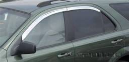 Hyundai Santa Fe Putco Element Chrome Window Visors - 480160
