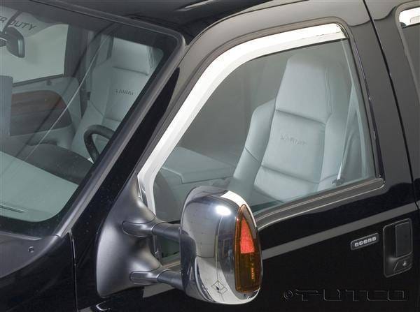 Ford Excursion Putco Element Chrome Window Visors - 480203