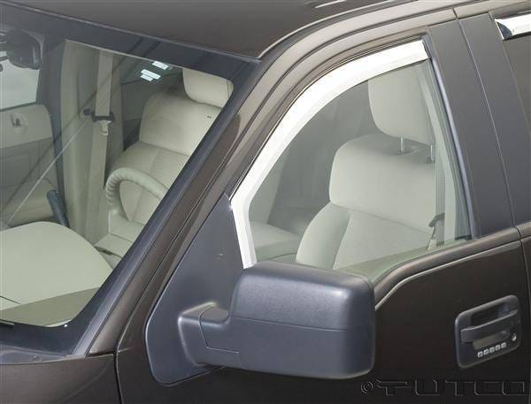 Ford F150 Putco Element Chrome Window Visors - 480111 thumbnail 2