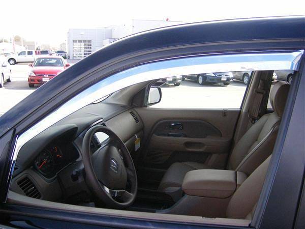 Honda Pilot Putco Element Chrome Window Visors - 480402 thumbnail 2