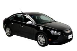 Chevrolet Cruze Putco Element Chrome Window Visors - 480601
