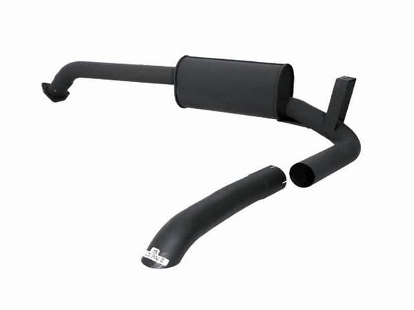 Hummer H1 Remus Rear Silencer - Stainless Steel with 1 Exhaust Tip - 269503 0500