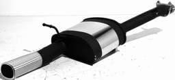Ford Focus Remus Rear Silencer with Exhaust Tip - Square - 205003 0501