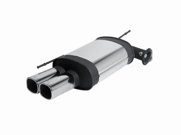 Honda Accord Remus Rear Silencer with Dual Exhaust Tips - Square - 255099 0502