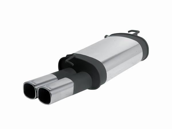 Toyota Camry Remus Rear Silencer with Dual Exhaust Tips - Square - 907096 0502