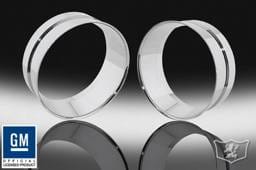Hummer H3 Defenderworx Running Light Bezels - Set of 2 - Chrome - H3PPC05003