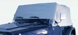 Rugged Ridge Water Resistant Cab Cover - Vinyl - Gray - 13310-09