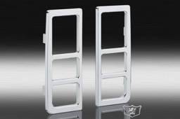 Hummer H2 Defenderworx Taillight Guard - Set of 2 - Sut - Chrome - S2PPC05022