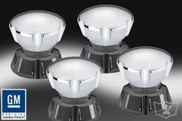 Hummer H2 Defenderworx Roof Rack Knobs - Set of 4 - Chrome - H2PPC05014