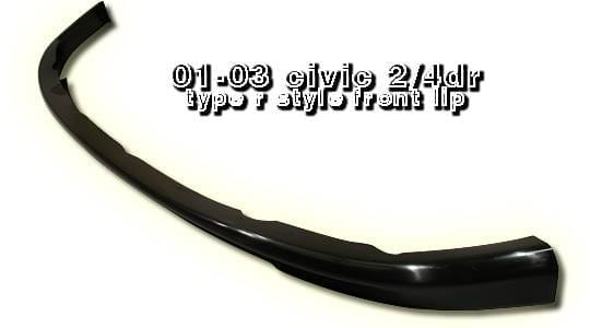 Honda Civic Option Racing Bumper Lip - Type-R Style - 38-20109