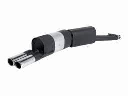 BMW 5 Series Remus Rear Silencer with Dual Exhaust Tips - Round - 087590 0504
