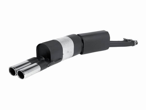 BMW 5 Series Remus Rear Silencer with Dual Exhaust Tips - Round - 087590 0504