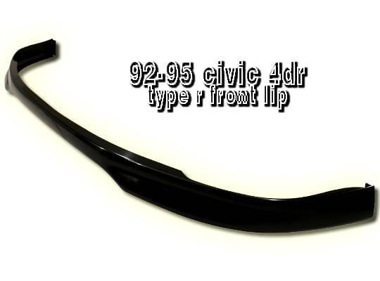 Honda Civic Option Racing Bumper Lip - Type-R Style - 38-20114