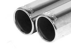 Mazda MX3 Remus Rear Silencer with Dual Exhaust Tips - Round - 454091 0504