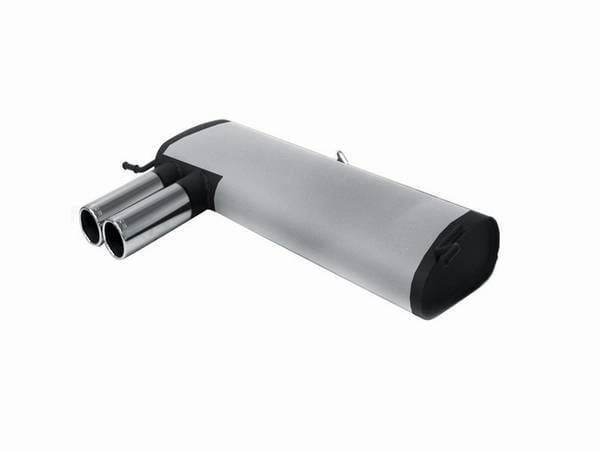 Audi S3 Remus Rear Silencer with Dual Exhaust Tips - Round - 045599 0504