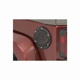 Omix Bestop Fuel Door - Black Aluminum - 43103-01