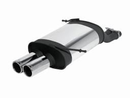 BMW Z3 Remus Rear Silencer with Dual Exhaust Tips - Round - 088000 0504