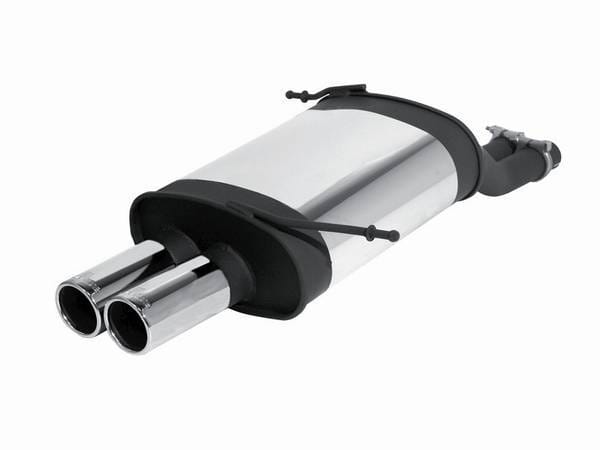BMW Z3 Remus Rear Silencer with Dual Exhaust Tips - Round - 088000 0504