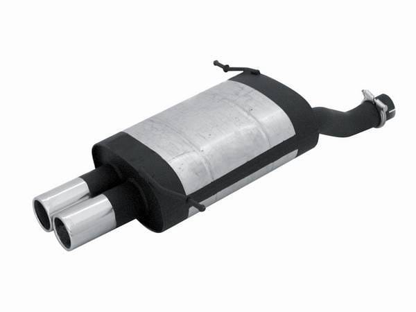 BMW Z3 Remus Rear Silencer with Dual Exhaust Tips - Round - 088099 0504