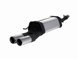 Audi A6 Remus Rear Silencer with Dual Exhaust Tips - Round - 046597 0506