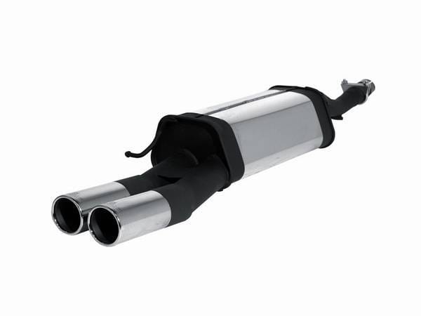 Audi A6 Remus Rear Silencer with Dual Exhaust Tips - Round - 046597 0506