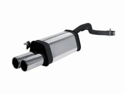 Volkswagen Beetle Remus Rear Silencer with Dual Exhaust Tips - Round - 955098 0506