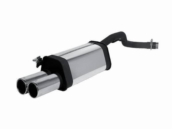 Volkswagen Beetle Remus Rear Silencer with Dual Exhaust Tips - Round - 955098 0506