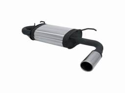 Mazda MX5 Remus Rear Silencer with Exhaust Tip - Oval - 455098 0507