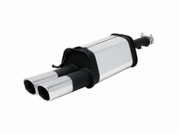 Volkswagen Passat Remus Rear Silencer with Dual Exhaust Tips - Square - 956001 0542
