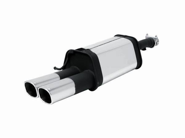 Volkswagen Passat Remus Rear Silencer with Dual Exhaust Tips - Square - 956001 0542