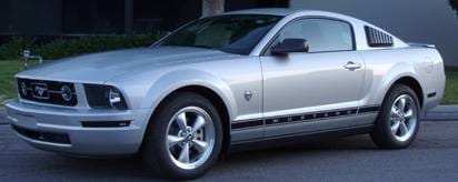 Ford Mustang GT Styling Smoked Louvered Quarter Window Cover - Pair - GT4812 thumbnail 2