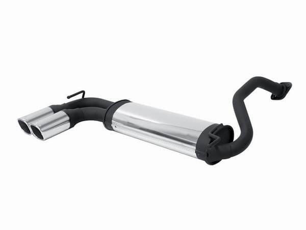 Mazda 323 Remus Rear Silencer with Dual Exhaust Tips - Square - 453097 0542