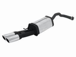 Audi A4 Remus Rear Silencer with Dual Exhaust Tips - Square - 046095 0542