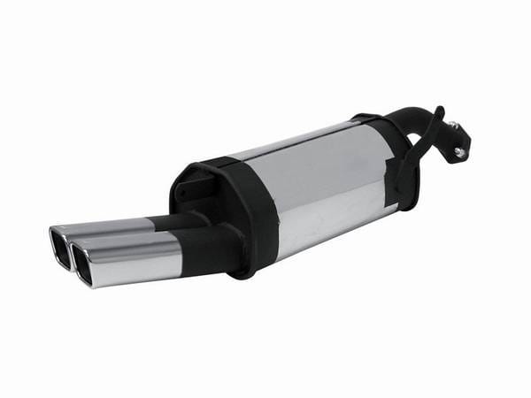 Volvo S40 Remus Rear Silencer with Dual Exhaust Tips - Square - 974501 0548