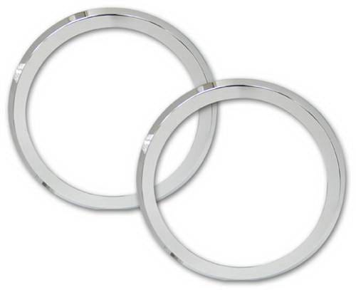 Ford Mustang Pirate Chrome Billet Fog Lamp Bezels - Pair - MU0015SC thumbnail 2