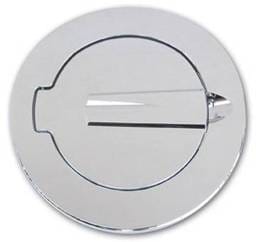 Ford Mustang Pirate Chrome Billet Fuel Door - Each - MU0029SC