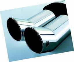 Volkswagen Golf GTI Remus Rear Silencer with Dual Exhaust Tips - Round - 959092 0568