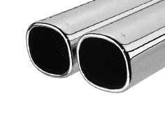 Mercedes-Benz ML Remus Mounting Connection Tube with Dual Exhaust Tips - Square - 509102 0602