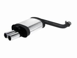 BMW 5 Series Remus Rear Silencer with Dual Exhaust Tips - Round - 086003 0578