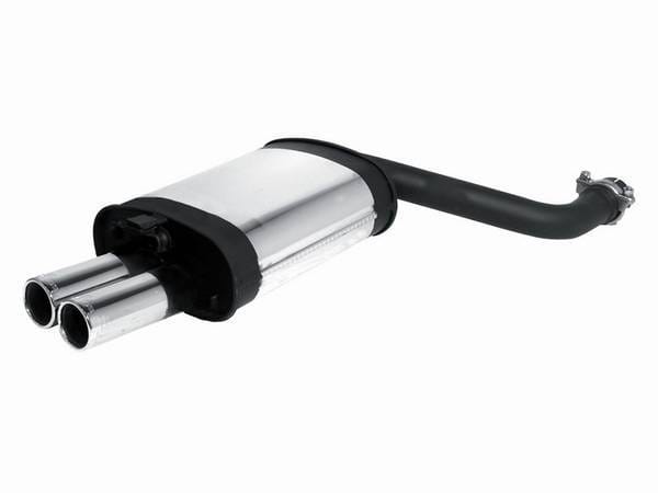 BMW 5 Series Remus Rear Silencer with Dual Exhaust Tips - Round - 089106 0578